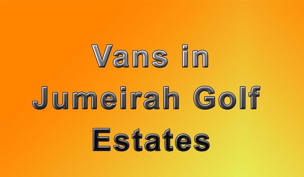 Vans in Jumeirah Golf Estate