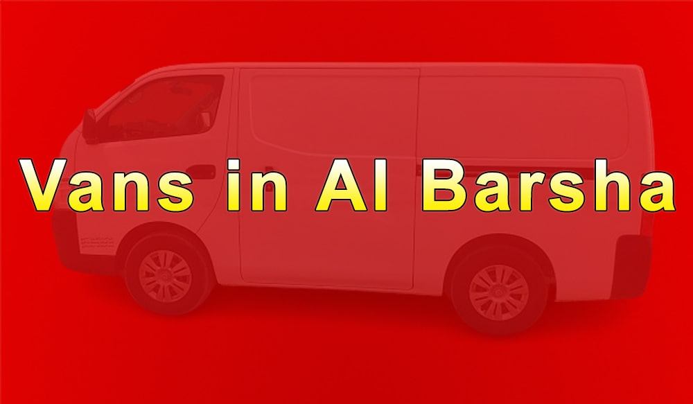  Cargo, Delivery Van for Rent in Al Barsha 