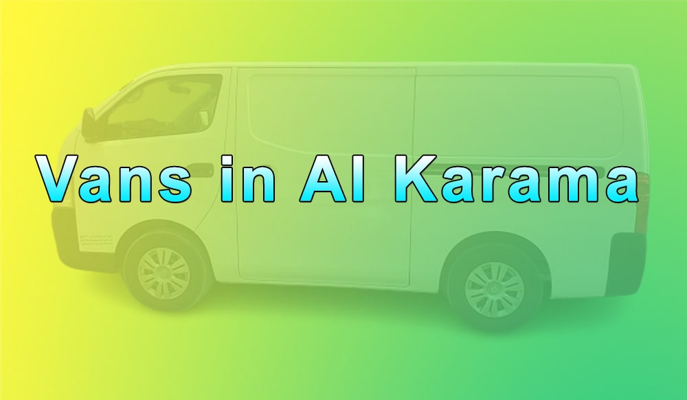  Cargo, Delivery Van for Rent in Al Karama 
