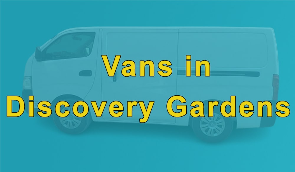 Vans in Discovery Gardens