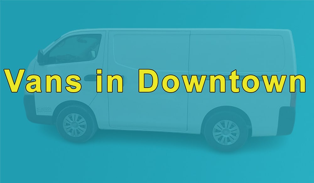  Cargo, Delivery Van for Rent in Downtown 