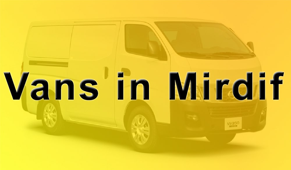  Cargo, Delivery Van for Rent in Mirdif 