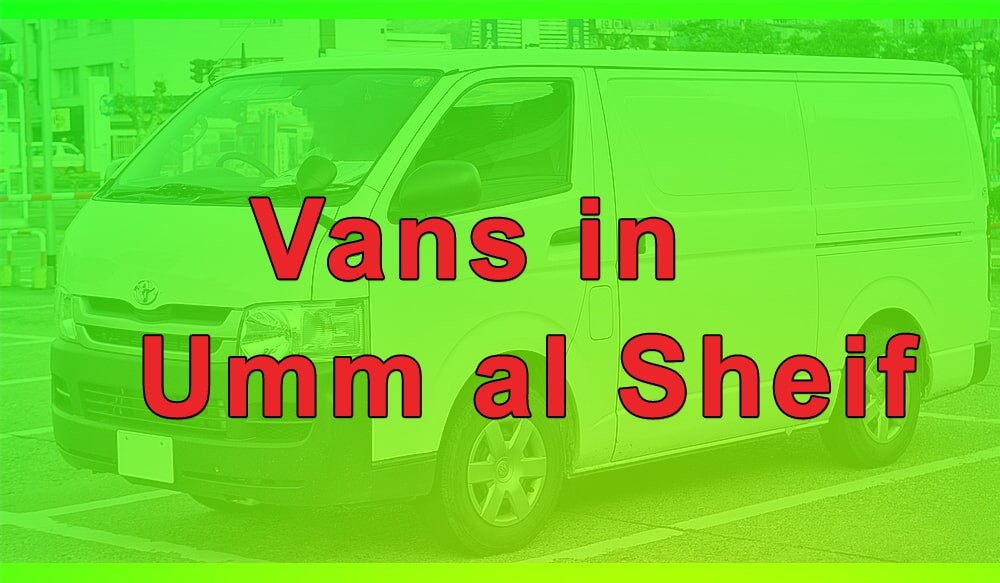 Vans in Umm al Sheif