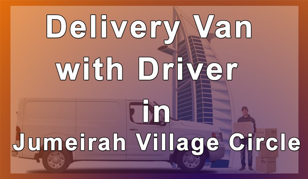 Delivery Van with Driver in JVC